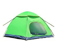 1-2 2-3 3-4 Person Camping Tent, Insect Screens for Ventilation And Ventilation Tent, Tent for Picnic/Hiking/Fishing/Outdoor,Green Door,3 to 4 Vision