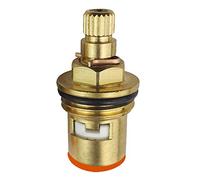 1/2 "20 ingranaggi rame cartuccia rubinetto ceramica disco quarto di giro valvola di ricambio per bagno cucina lavabo rubinetto