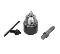 1/2 20unf Tasto Tasto Drill Chuck con attatore a gambo quadrato Costruzione in acciaio pesante 1,5 gamma di bloccaggio 13 mm per la conversione del martello elettrico a