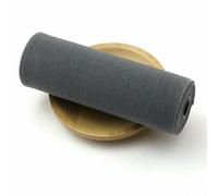 1/2/3/4,0 metri 10 cm di larghezza Elastico colorato Elastici per biancheria intima Cintura in fettuccia bifacciale Accessori per cucire vestiti fai da te - Grigio - 10 cm - 4,0 metri