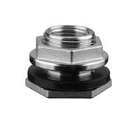 1/2”3/4”1”1-1/4”2" Male Thread 304 Stainless Steel Pipe Single Loose Key Swivel Fitting Nut Water Jointer Connector(G1.2Water tank1-1l4)