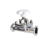 1/2 3/4 1-1/4 1 pollice 2 vie acciaio inox valvola a membrana sanitaria Tri-Clamp Ferrule 1 pezzo(1")