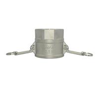 1/2 "3/4" 1 "2" Adattatore di montaggio Camlock Homebrew in acciaio inossidabile 304 MPT FPT Barb Camlock Sgancio rapido for raccordi for pompe for tubi flessibili(Size:2")