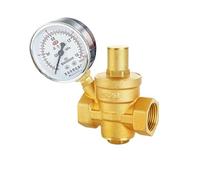 1/2“ 3/4” 1“ 2” Brass Pressure Regulating Valve DN15 DN20 DN25 Adjustable Relief Regulator WIth Gauge(1-1/4")