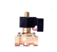 1/2 3/4 1 2 pollici 24VDC elettrovalvola acqua normalmente aperta ottone non caldo elettrovalvola elettrica a risparmio energetico 1 pz(3/8",BSP_24VDC)