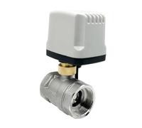 1/2 3/4 1 2 pollici 3S apertura rapida normalmente chiusa valvola motorizzata in acciaio inox 220 V 12 V 24 V 2 fili valvola a sfera elettrica 1 pezzo (1/2", ,220VAC_CR04K)