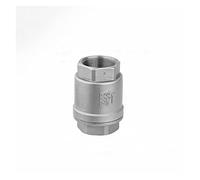 1/2 3/4 1 2 pollici BSPT Femmina Valvola di Ritegno a Molla di Non Ritorno In Acciaio Inox 304 Acqua Gas Olio Utile(1 Inch)
