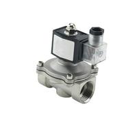 1/2" 3/4" 1" Acqua DN15 DN20 Elettrovalvola A Solenoide Elettrica Normalmente Chiusa Acciaio Inossidabile L'AC Bobina IP65 DIN Parti valvole motore(1",AC24V)