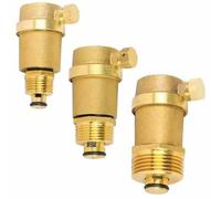 1/2" 3/4" 1" BSP Male Brass Automatic Air Release Valve Vent Valve For Heating Pipe(1/2")