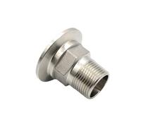 1/2" 3/4" 1" BSPT femmina maschio x 1,5" 2" 2,5" Tri-Clamp SUS 304 accoppiatore sanitario in acciaio inox raccordo birra casalinga (colore: BSPT maschio, dimensioni: SS304 50,5 mm _ 1/2")