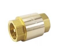 1/2" 3/4" 1" Femmina Maschio Filettatura Ottone Valvola di Ritegno a Molla Verticale Valvola di Non Ritorno Unidirezionale for Acqua(Male to Female,1/2")