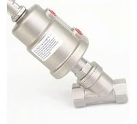 1/2 3/4 1 Inch 304 Valvola a vapore pneumatica ad angolo con testa in acciaio inox 1 pz (1 ", normalmente aperto)