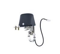 1/2 "3/4" 1 "Manipolatore automatico elettrico Valvola DN15 DN20 DN25 for dispositivo di sicurezza condotta dell'acqua gas allarme 12V 1A,Compatibile universale(Black DN25)