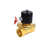 1/2" 3/4" 1" Pollice Normalmente Chiuso In Ottone Elettrovalvola A Solenoide Elettrica DN15 DN20 DN25 Acqua Pneumatica Olio Aria(1",AC220V)