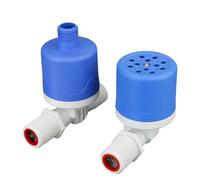 1/2 "3/4" 1 "Valvola di regolazione automatica del livello dell'acqua installata esterna valvola a sfera galleggiante in plastica torre di plastica per piscina (3/4",TYPE_BLUE_UPPER INLET)