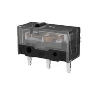 1/2/3/4/10Pcs 8.0 Mouse Switch Button Gold Contactor 80/90/100 Million Click Life 3 Pin Black Dot(1Pc-80 million)