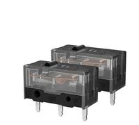 1/2/3/4/10Pcs 8.0 Mouse Switch Button Gold Contactor 80/90/100 Million Click Life 3 Pin Black Dot(2Pcs-90 million)