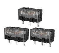 1/2/3/4/10Pcs 8.0 Mouse Switch Button Gold Contactor 80/90/100 Million Click Life 3 Pin Black Dot(3Pcs-80 million)