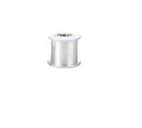1/2/3/4/5/10 pezzi 20 denti 3M puleggia tenditrice ruota foro 3/4/5/6 mm con guida cuscinetto puleggia sincrona HTD-3 M 20 denti 20T lega di alluminio(Bore 5mm No Teeth,4pc Width 10mm)