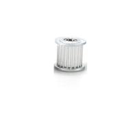 1/2/3/4/5/10 pezzi 20 denti 3M puleggia tenditrice ruota foro 3/4/5/6 mm con guida cuscinetto puleggia sincrona HTD-3 M 20 denti 20T lega di alluminio(Bore 3mm With Teeth,5pc Width 10mm)