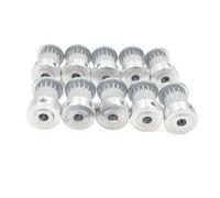 1/2/3/4/5/10pcs 14 denti arco HTD 3M puleggia sincrona foro 4/5/6/6.35/8mm for larghezza 15mm HTD3M cinghia dentata HTD3M puleggia ruota 14T 14 denti(6.35mm(Big Hub),10pcs)