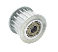 1/2/3/4/5/10pcs 18 denti 5M puleggia tendicinghia tendicinghia foro ruota 5/6/7/8/10mm con cuscinetto for larghezza 15mm guida puleggia sincrona HTD5M 18 denti 18T(Bore 5mm With teeth,5pcs)