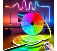1/2/3/4/5/8/10m Strisce luminose a LED RGB flessibili con telecomando dimmerabile, alimentate tramite USB, adatte per Ognissanti, decorazioni per feste, illuminazione per cucina, retroilluminazione TV