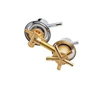 1/2/3/4/5 vie G1/2 Intubazione Doccia Interruttore Acqua Fredda e Calda Controllo Rubinetto in Ottone Miscelatore Cabina Accessori Vapore Rubinetto Deviatore, Cartuccia in Ceramica, Doppia Maniglia (B