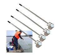 1 2 3 4 6 Set di asta di prolunga telescopica for campionatore d'acqua/mescolatore, sistema campionamento dell'acqua con pendolo, bicchieri graduati for fiume(4pcs,500ML 0.98-2.5m(3.2-8.2'))
