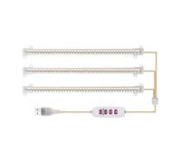 1/2/3/4 LED Coltiva Le Strisce di Luce for Piante da Interno USB a Spettro Completo Phyto Lampada Dimmerabile Timer Piantine Vegs Fiore Che Cresce Lampada(30CM(One Tows Three))