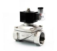 1/2 "3/4" normalmente chiuso elettrovalvola in acciaio inox IP65 impermeabile 12VDC elettrovalvola elettrica (3/4 ", BSP_12VDC)