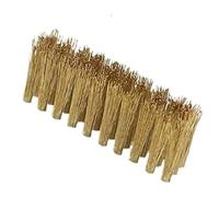 1/2/3/4 pezzi di strumento pulizia for stampante 3D con spazzolino da denti in filo rame, manico for la dell'ugello del riscaldatore letto riscaldato(3pcs brush)