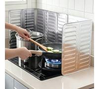 1/2/3/4 Set di schermi anti-schizzi per olio da cucina, schermo anti-schizzi, schermo anti-schizzi per olio da cucina, schermo anti-schizzi anti-aderente, schermo anti-schizzi in alluminio, schermo te