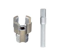 1/2 "3/4" Trapano Elettrico PVC Tubo Infilatore PVC Filo Maker Strumento Tubo Rubinetto Die Threader Accessori Heavy Duty Filettatura Strumento