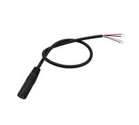 1/2/3/5 pezzi Cavo audio da 3,5 mm Connettore 2 4 poli Mono Stereo Maschio Spina Femmina Jack Estensione Cavo AUX Cuffie Riparazione fai da te 30 cm(Female 4 Pole,5Pcs)