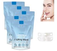 1/2/3/5PCS Chinology Chin Mask, Line Lifting Mask, V-Line Mask Chin Up Mask, V Shaped Face Mask, Chin Strap For Sleeping, Jaw Exerciser (5pcs)