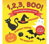1, 2, 3, Boo: un libro di conteggio da 1 a 20 I Spy Hallo - NUOVO Little...