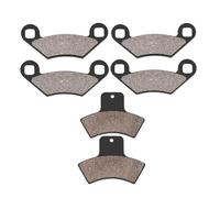 1/2/3 coppia Front & amp; Caschette freno posteriori compatibili con parti di motociclisti automobilistici ATV UTV Trail 352 330 XPlorer 250 400 425 335 500 diesel 455cc(1 Set)