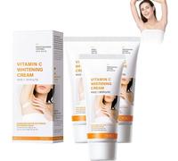 1/2/3 crema sbiancante per ascelle, idratante e delicato sulla pelle, contro le macchie di pigmento, melanina, per collo, gomiti, cosce, crema per il corpo, anti-pigmentazione (3 pezzi)