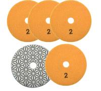 1/2/3 Ghiaioso 1pc Lucidatura Pastiglia 10.2cm Auto for Granito Industriale