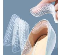 1/2/3 paia di adesivi in silicone per tallone, grip per tacchi antiscivolo per donne e uomini, cuscinetti ammortizzanti antiscivolo, accessori per scarpe e stivali, forniture per il ritorno a scuola, 