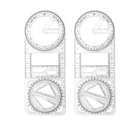 1/2/3 PCS Pulero Multifunzionale Misurazione Del Righello Geometrico