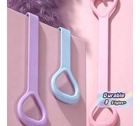1/2/3 pezzi Cintura elastica a forma di 8, Fascia per lo stretching della schiena e delle spalle per donne, Corda elastica in silicone ispessita (Rosa) 1pc (rosa),3 pezzi (rosa + viola + blu),2 pezzi 