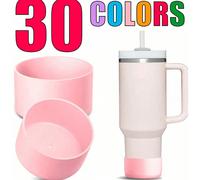 1/2/3 pezzi Manicotto protettivo in silicone, adatto a tutte le bottiglie d'acqua con larghezza del fondo di 7,2-7,5 cm, adatto per bottiglie da 355ml e 710ml, 5/10/20 pezzi Manicotto protettivo per t