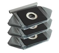 1/2/3 pezzi Sacchetti antipolvere lavabili for aspirapolvere Philips, LG, Haier, Samsung, riutilizzabili, in tessuto, 11x10 cm(3pcs)