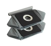 1/2/3 pezzi Sacchetti antipolvere lavabili for aspirapolvere Philips, LG, Haier, Samsung, riutilizzabili, in tessuto, 11x10 cm(2pcs)