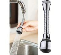 1/2/3 pezzi Set di utensili da cucina, Schiumatore rotante a 360°, Prolunga per rubinetto ad alta pressione, Accessori per bagno e cucina che risparmiano acqua Tagli Unica,1 pz.,2 pezzi,Lungo-1 pz,Lun
