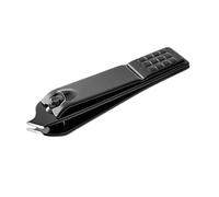 1/2/3 pezzi tagliaunghie nere taglierina in acciaio inossidabile forbice spessa pinza unghia del piede trimmer professionale for manicure(Small oblique mouth)