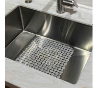 1/2/3 pezzi Tappetino protettivo per lavello da cucina, tappetino di drenaggio rapido, protezione per il fondo del lavello da cucina, rete per protezione del lavello e lavastoviglie, tappetino antisci