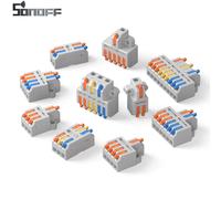1/2/3 PIN Push In Cavo Filo Rapido Conduttore Connettore Morsetto 4/5/6/8/9 P...